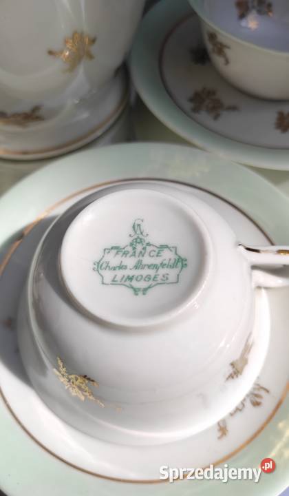 PORCELANA LIMOGES CHARLES AHRENFELD FRANCJA Porcelana i szkło łódzkie sprzedam