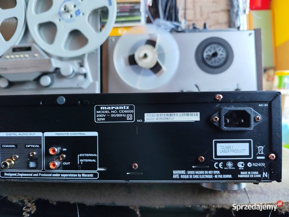 odtwarzacz Marantz CD6005 uszkodzony zachodniopomorskie Grabowo sprzedam
