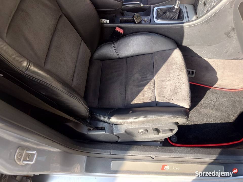 Audi a4 b6 Avant fotele skóra alcantara komplet