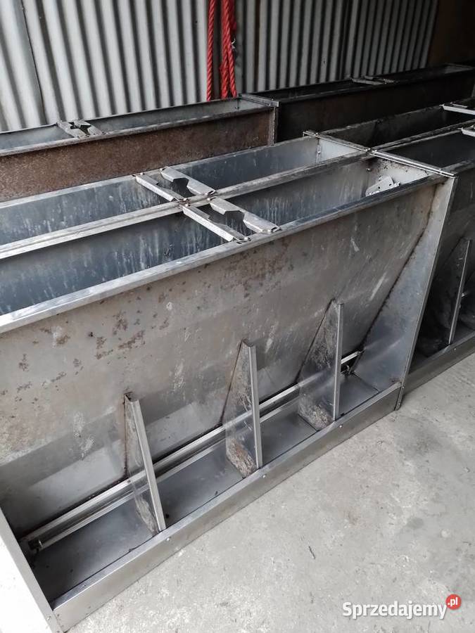 Paśniki trzody chlewnej ze stali nierdzewnej