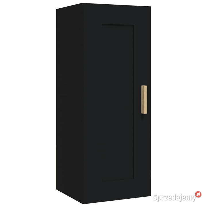 Szafka wisząca czarna 35x34x90 materiał Warszawa