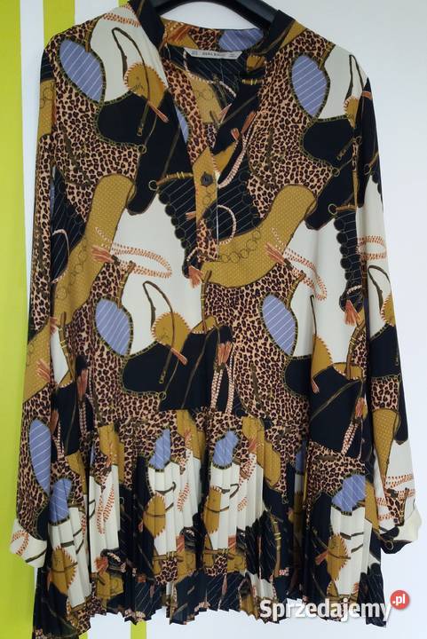 ML4244 Nienoszona tunika bluzka Zara Basic Gliwice sprzedam