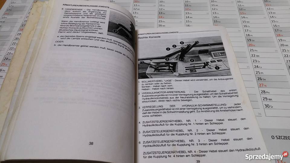 Instrukcja CASE IH 7200er Serie Schleper Rolnictwo wielkopolskie Szamotuły sprzedam