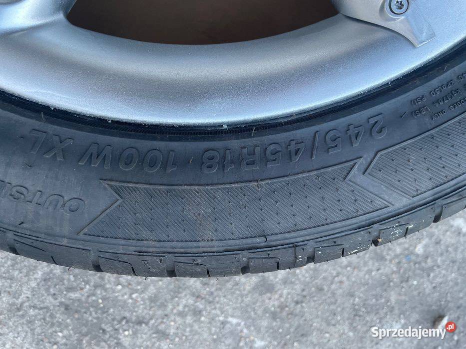 Komplet 4 Kół z Oponami Letnimi Sonix 24545 R18 kujawsko-pomorskie Kijewo Królewskie