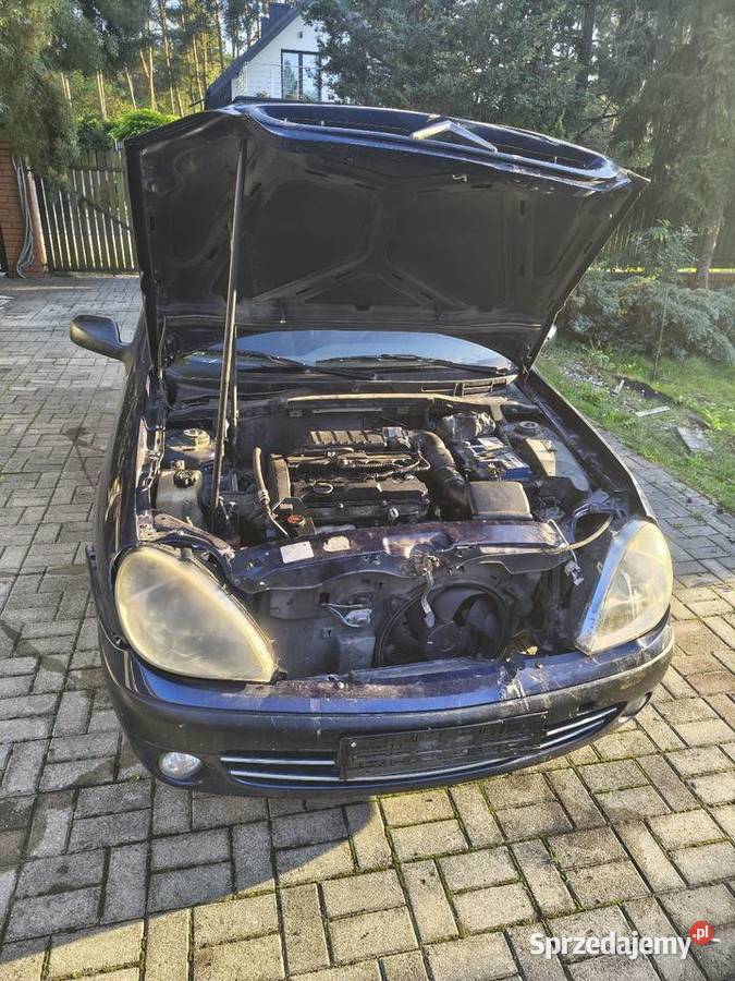 Citron Xsara II 16 benzyna 2004 uszkodzony na