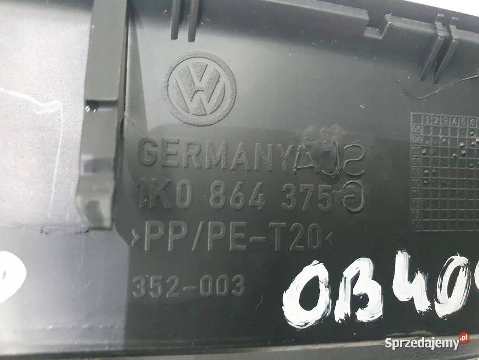 RAMKA OSŁONA KONSOLI VW SCIROCCO 1K0864375G