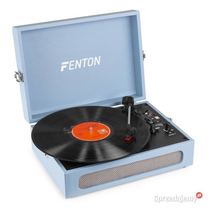 Gramofon w walizce z wbudowaniami głośnikami Poznań