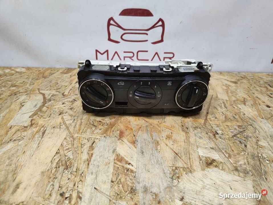 Panel Nawiewu Klimatyzacji Mercedes AKlasa W169 Panele sterowania, przełączniki