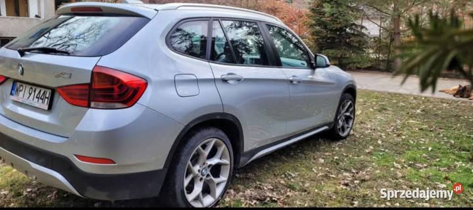 BMW X1 E84 bogata wersja 4x4 nieuszkodzony mazowieckie