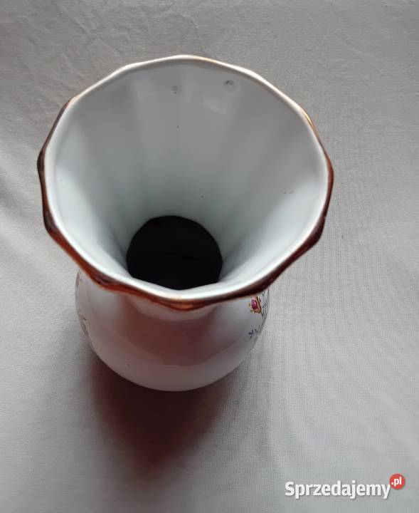 Wazon Chodzież dekor Złota Róża Sygnatura Koźminek sprzedam