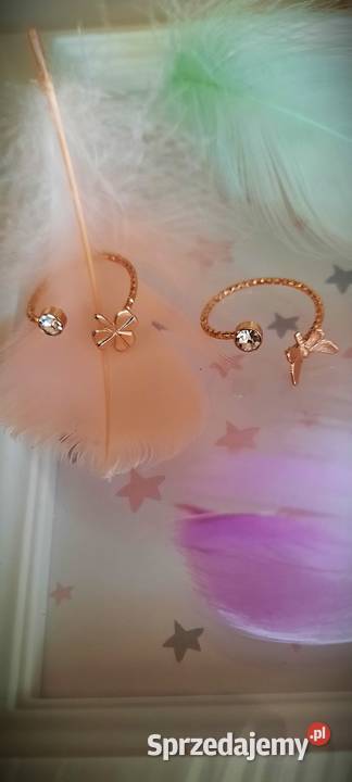 pierścionki złote na stopę Pozostałe Warszawa