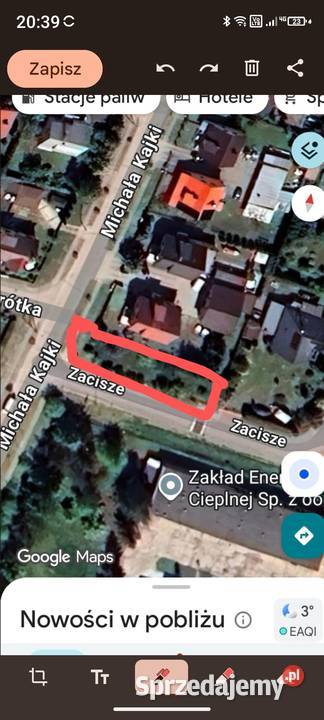 Nieruchomość gruntowa niezabudowana Orzysz sprzedam