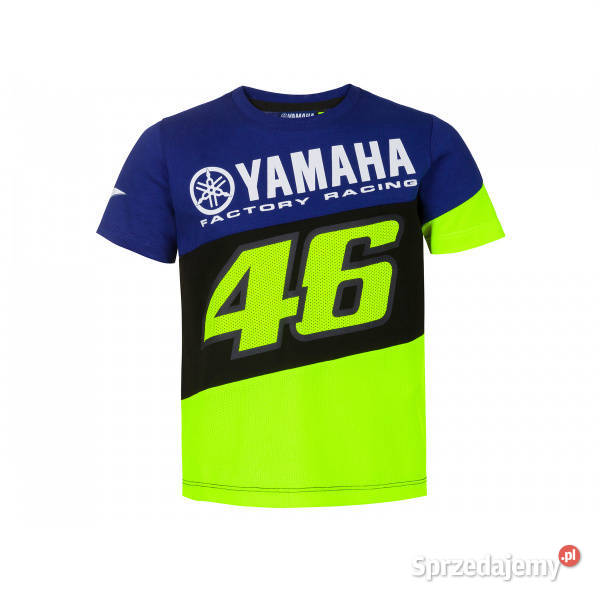 DZIECIĘCA KOSZULKA YAMAHA VR46 DZIECKO LAT 14714 Rozmiar 10 Mrągowo