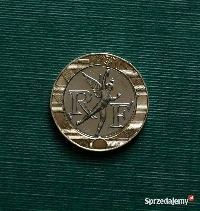 FRANCJA 10 franków 2000r śląskie Gliwice