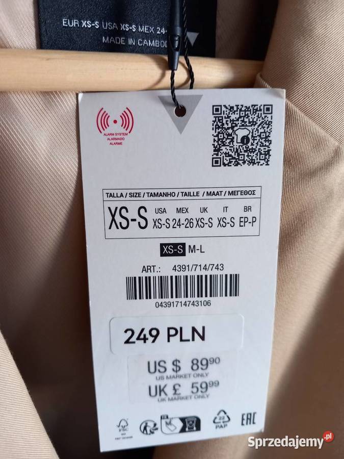 Nowa kurtka Zara uni Tarnów