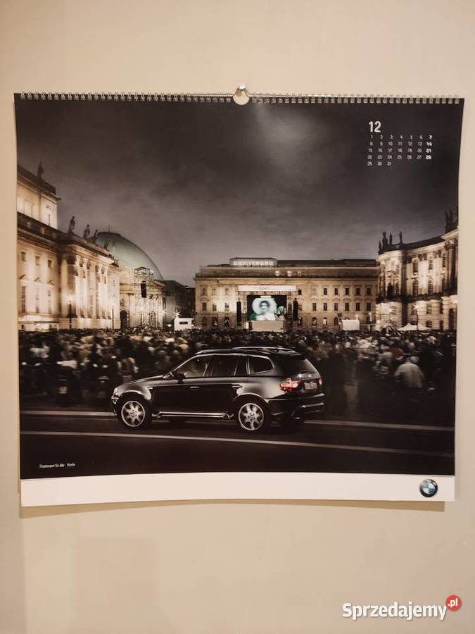Kalendarz BMW 2008 58 x 54 Głuchołazy