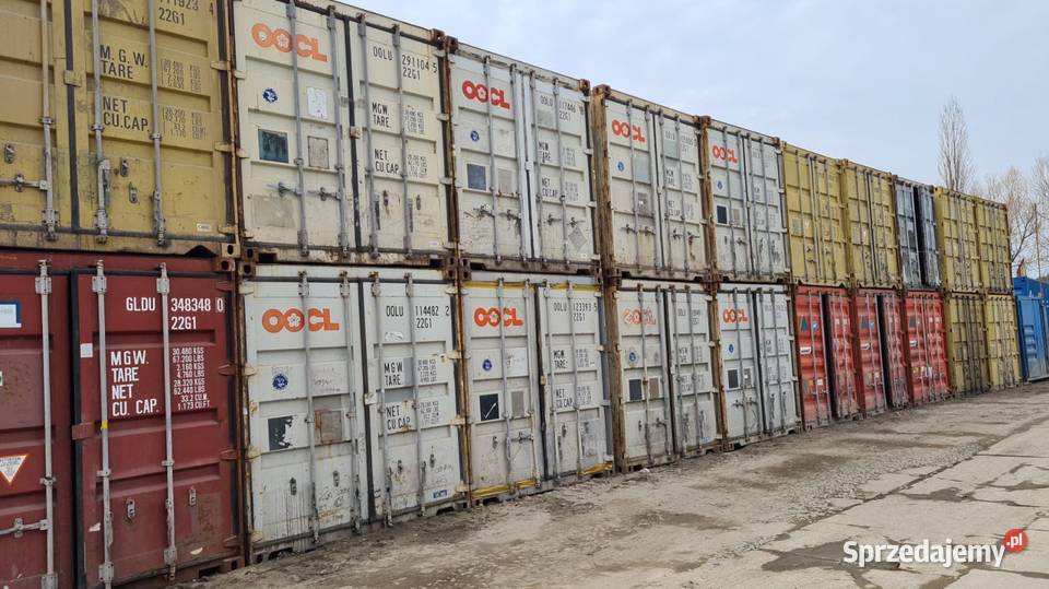 Kontener morski magazynowy 20dv Ustka