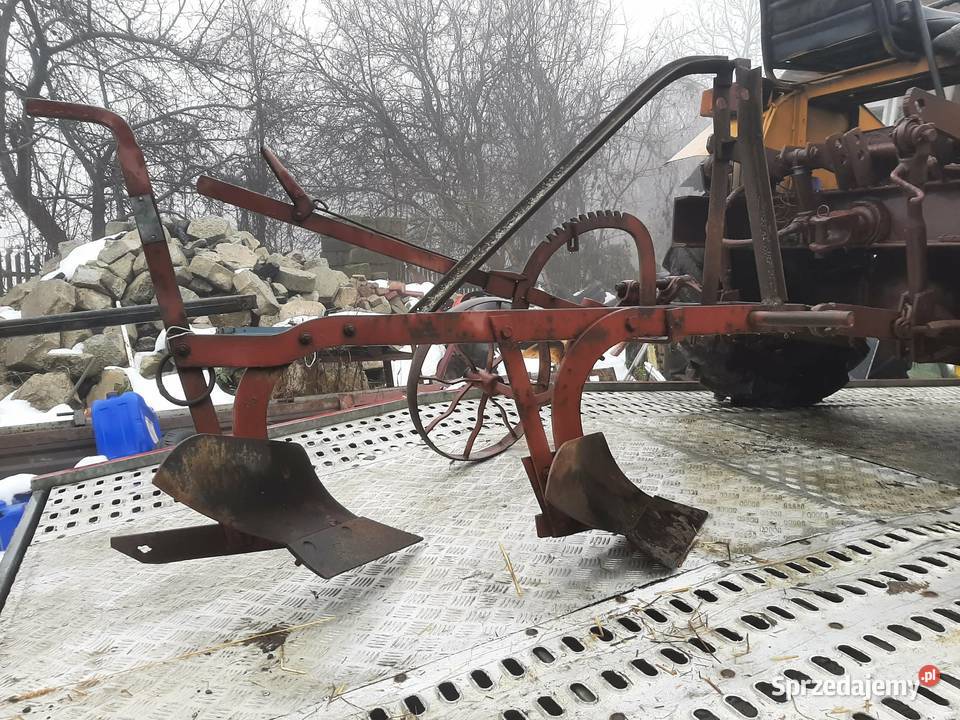 Pług 2 skibowy do traktorka ogrodniczego iseki podkarpackie Dębica