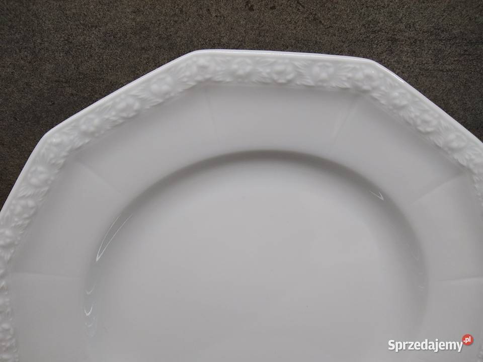 Talerz płytki Rosenthal Biała Maria Classic Porcelana i szkło Kalisz