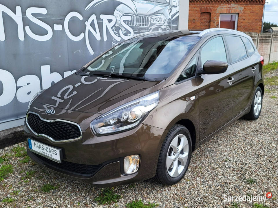 Kia Carens 7osobowyalutempomatz Niemiec IV 2013 aluminiowe felgi pomorskie Dąbrowa