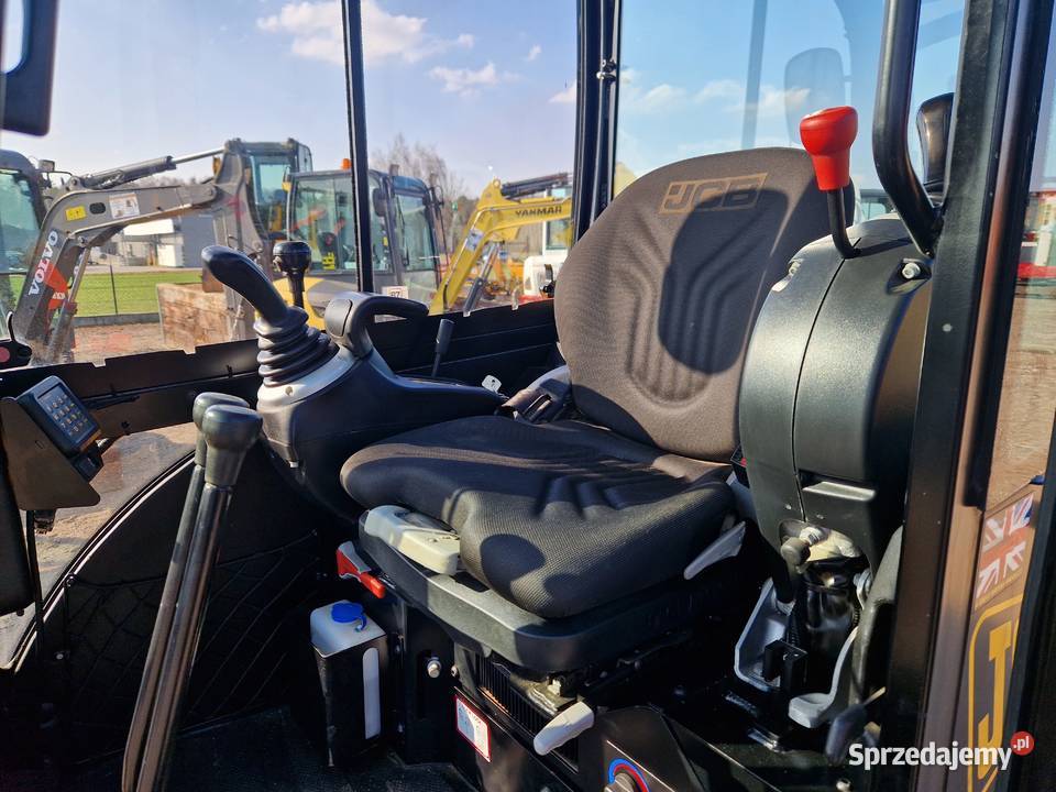 Minikoparka JCB 8026 CTS 2023r przebieg 460mtg nie Ryżki