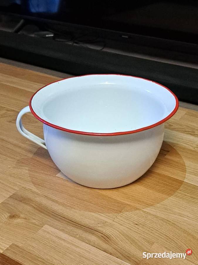 Nocnik emaliowany prl dolnośląskie Wrocław