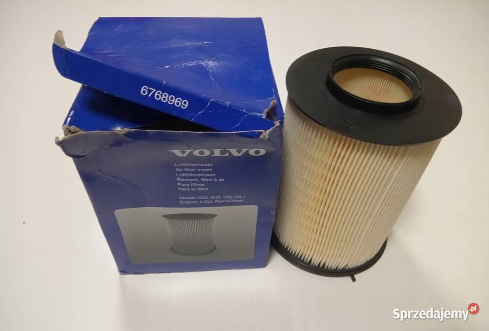 WKŁAD FILTRA POWIETRZA VOLVO S40 V50 0412 C30 Nowy Tomyśl