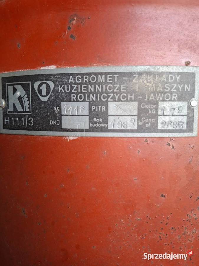 Śrutownik Bąk Cedrowice-Parcela