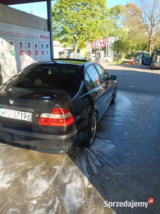 BMW E46 20 benzyna czarny Żyrardów