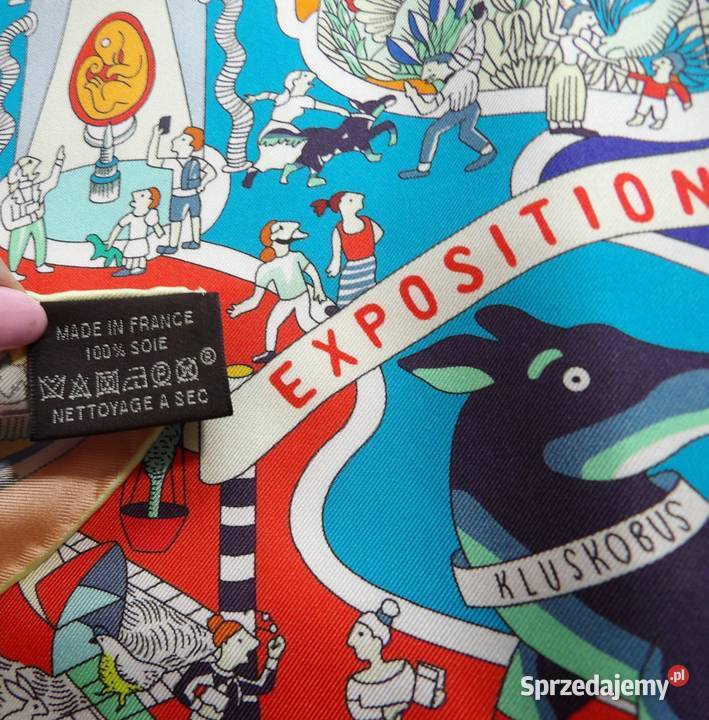 Hermes Paris apaszka twill silk Jan Bajtlik Kolonia Piaski