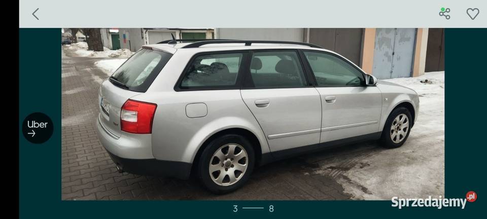 Audi A4 B6 18T 150 2001 r Rok produkcji 2001 Bytom