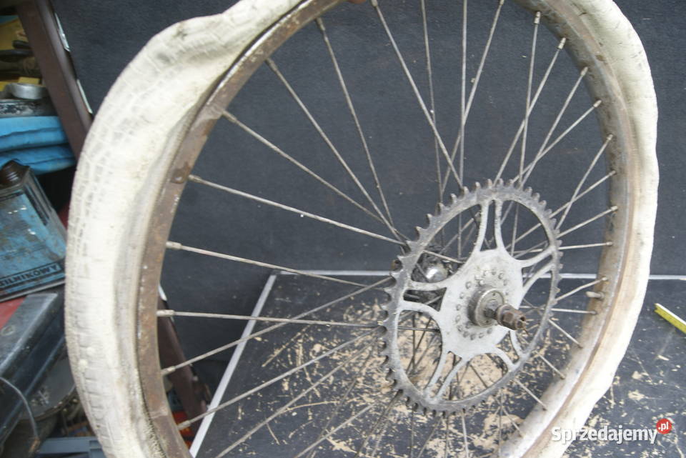 KOŁO TYŁ FOLLIS SILNIK POMOCNICZY MAW NSU GNOM Rybnik