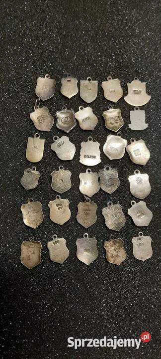 NIEMCY LANDY SREBRNE HERBY zestaw 30 K70 Pozostałe Warszawa