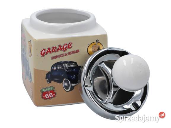 Popielniczka Ceramiczna Kwadratowa oldtimer Pozostałe Ostrowy nad Okszą