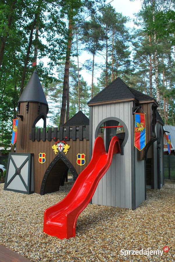 Zamek rycerski DREWNIANY PLAC ZABAW dzieci PZ19 Rzeszów