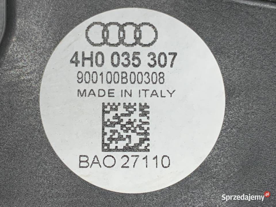 GŁOŚNIKI KOMPLET BANGOLUFSEN AUDI A8 D4