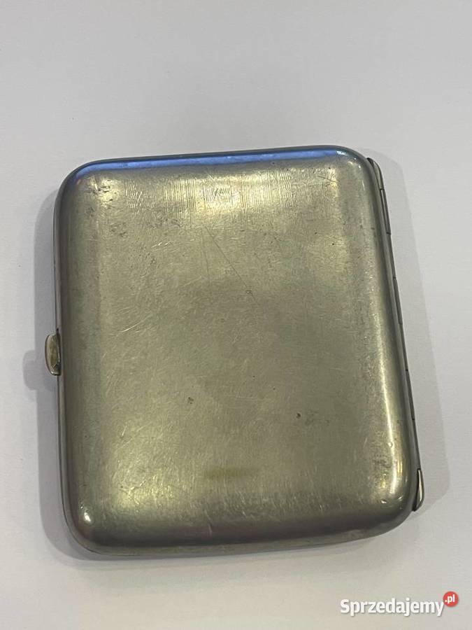 Niemiecka papierośnica platerowana III Rzesza Kraków sprzedam