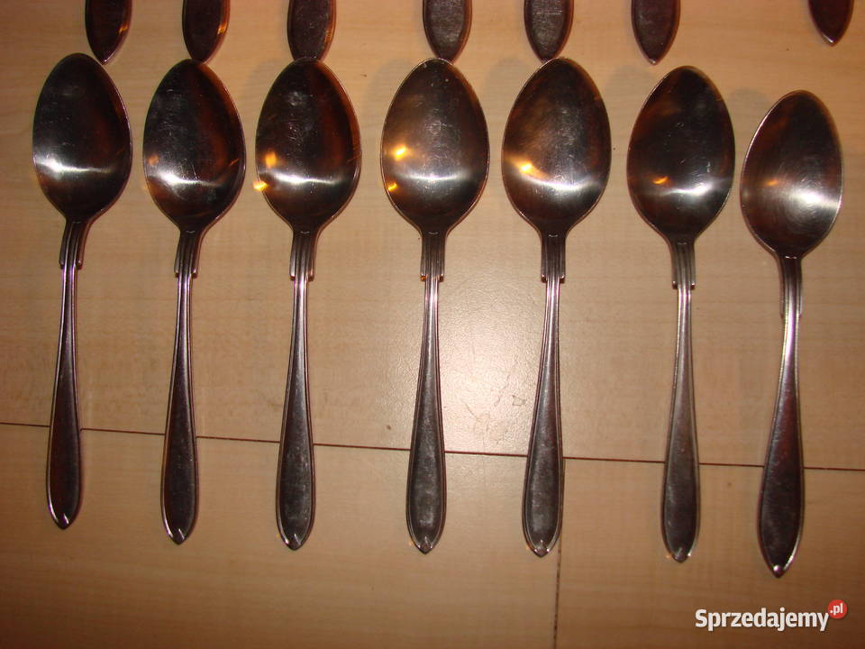 szwedzkie stalowe łyżki inny kolor pomorskie Pruszcz Gdański sprzedam