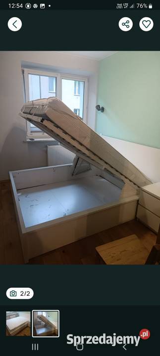 Łóżko Ikea Malm 160x200 Zapewniam transport Kórnik