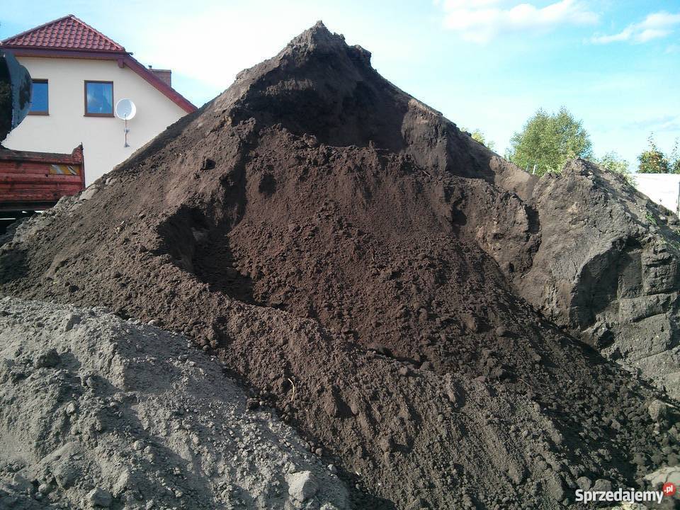 Torf Czarnoziem Ziemia ogrodowa Żwir Piach