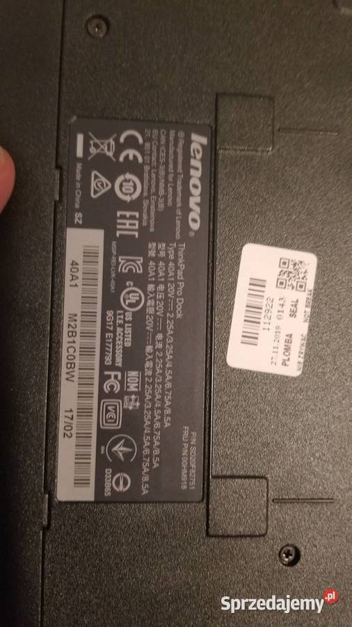 Lenovo ThinkPad T460 stacja dokująca Tarnów