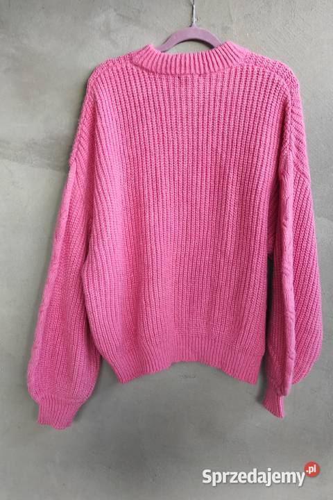 kiabi rózowy oversizowy sweter L 4244 Rozmiar 42(XL) małopolskie sprzedam