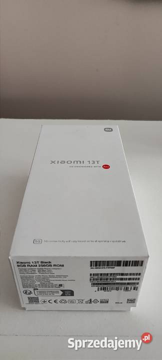 Xiaomi 13 T 8/256. Nowy bez obciążań