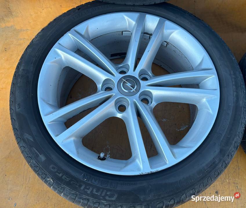 FELGI Z OPONAMI GM OPEL INSIGNIA R18 5X120 ET42 Samochodowe Radom sprzedam