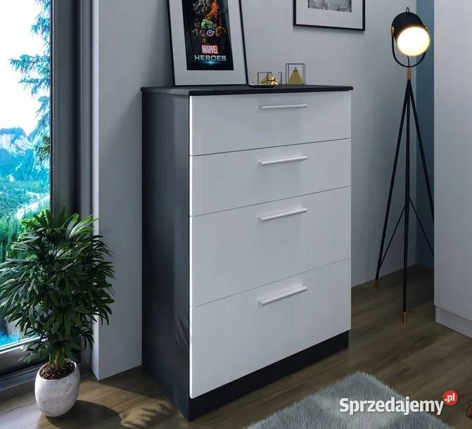 Komoda Chester 4szuflady Nowa Wieruszów