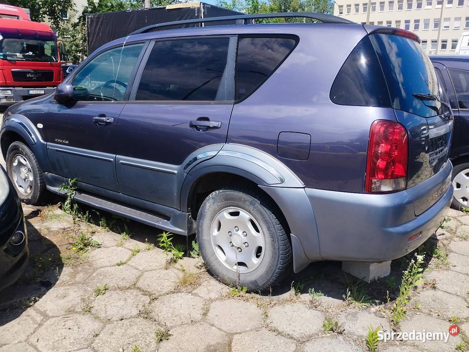 Ssang Yong rexton uszkodzony Lublin