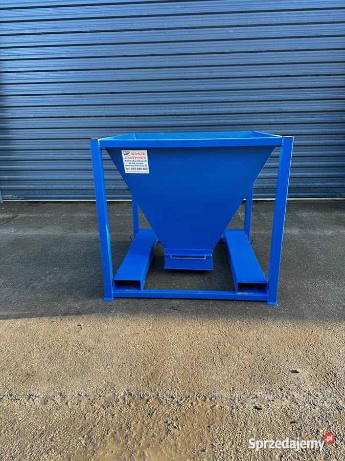 Kosz zasypowy do big bag workownica paczkarka Pozostałe łódzkie Kutno