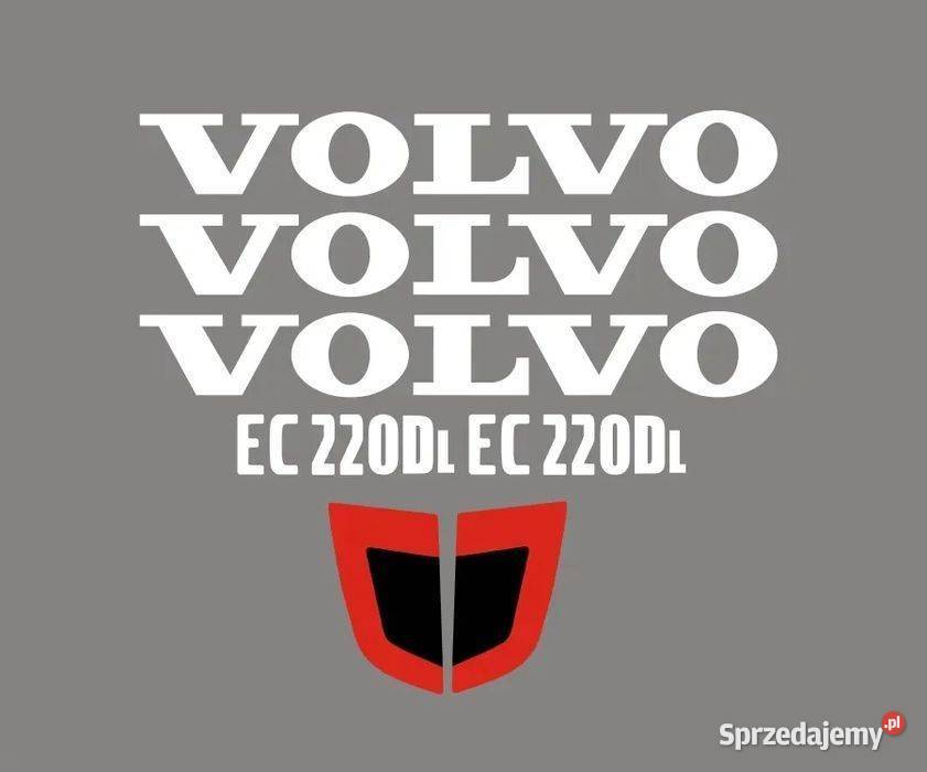 Naklejki oklejenie VOLVO EC 220DL Zamiennik Janików