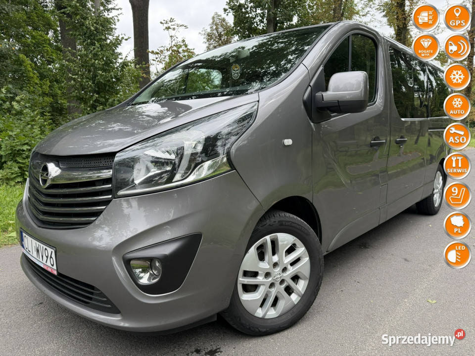 Opel Vivaro 16 CDTI 145 Led Navi Alu17 Polski Józefkowo