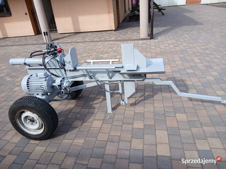 NOWA Łuparka do drewna hydrauliczna swider rębak Konin